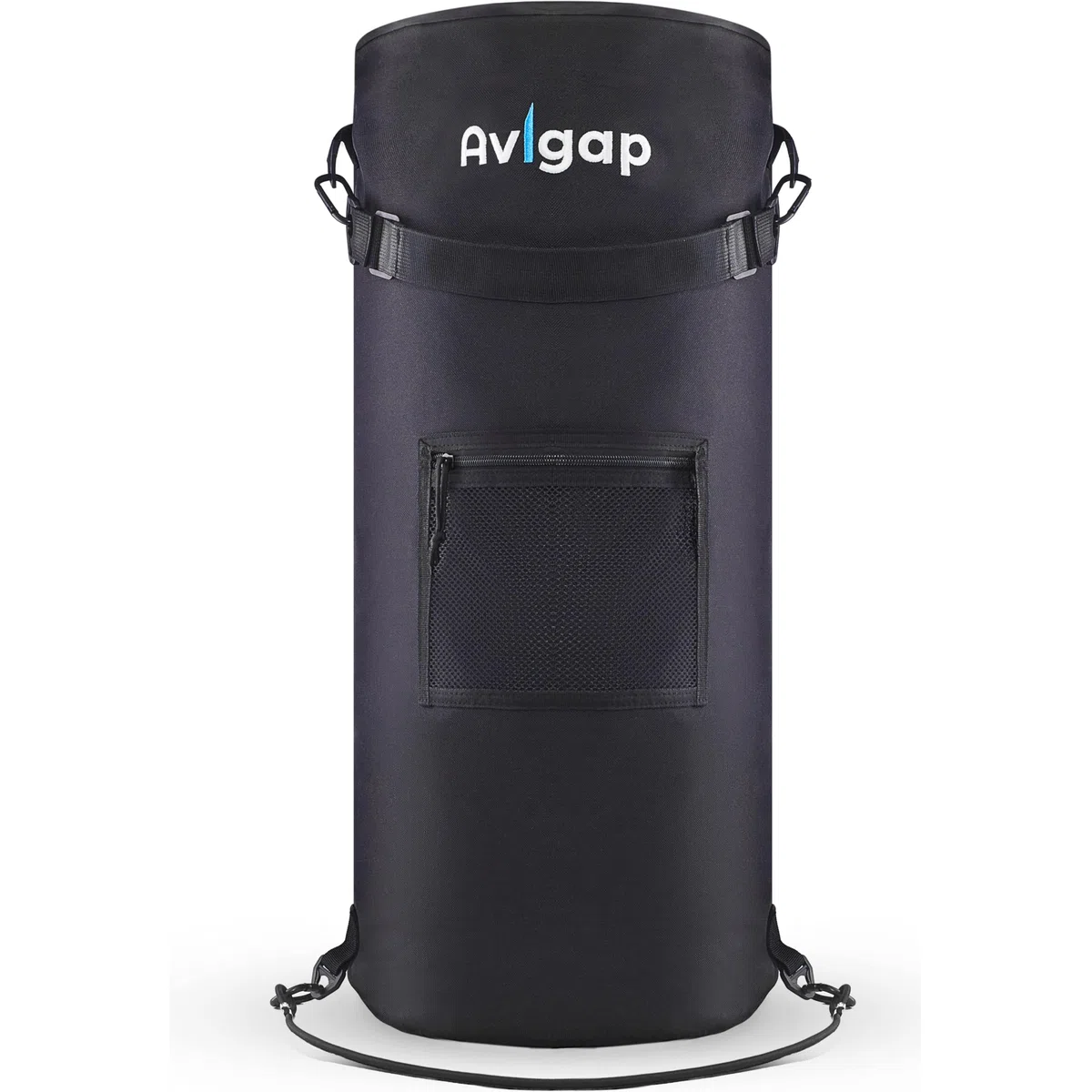 Avigap Pattumiera per barca, 100% resistente agli odori e alle perdite, portatile, riutilizzabile, 10-13 galloni del sacco della spazzatura si aggancia all'interno, facile da installare e pulire,