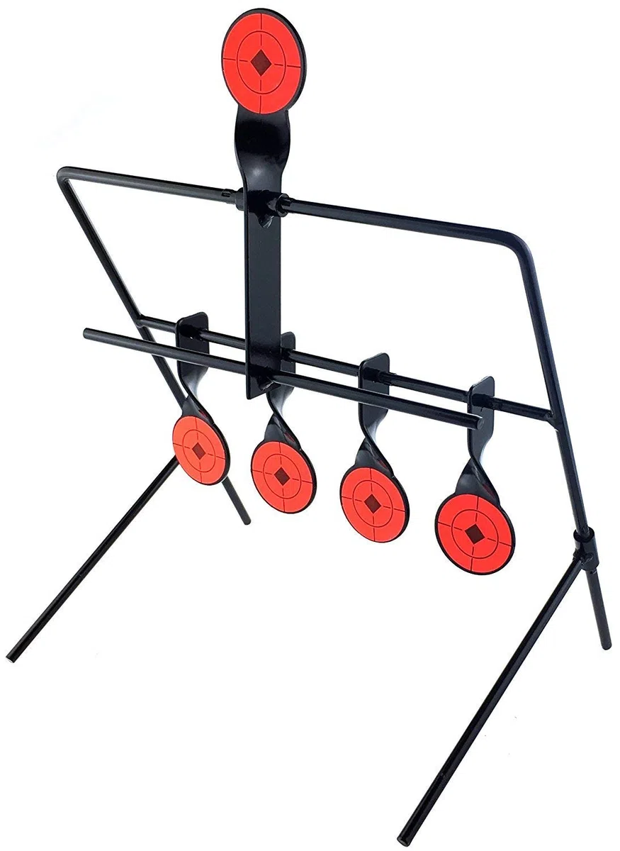 Metal BB Resetting Target for AEG GBB Airsoft – Black