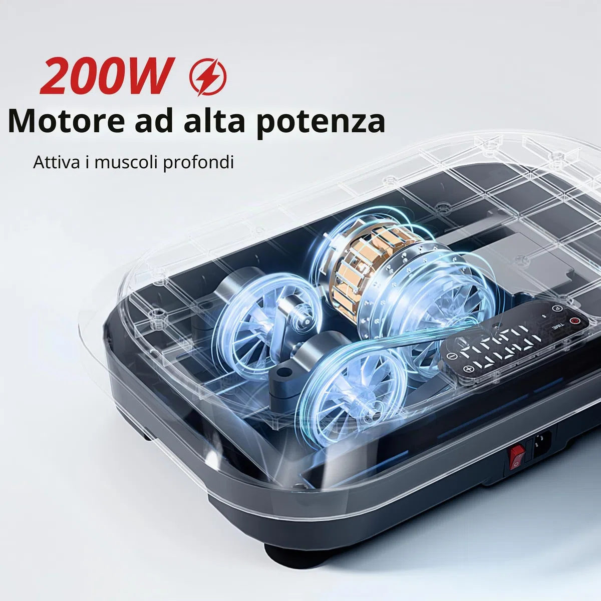MOMODA 2026 Plateforma di Vibrazione Macchina per Esercizi, 120 livelli di velocità regolabili, Vibratore per il corpo intero per perdita di peso & bruciazione di grasso, Unisex