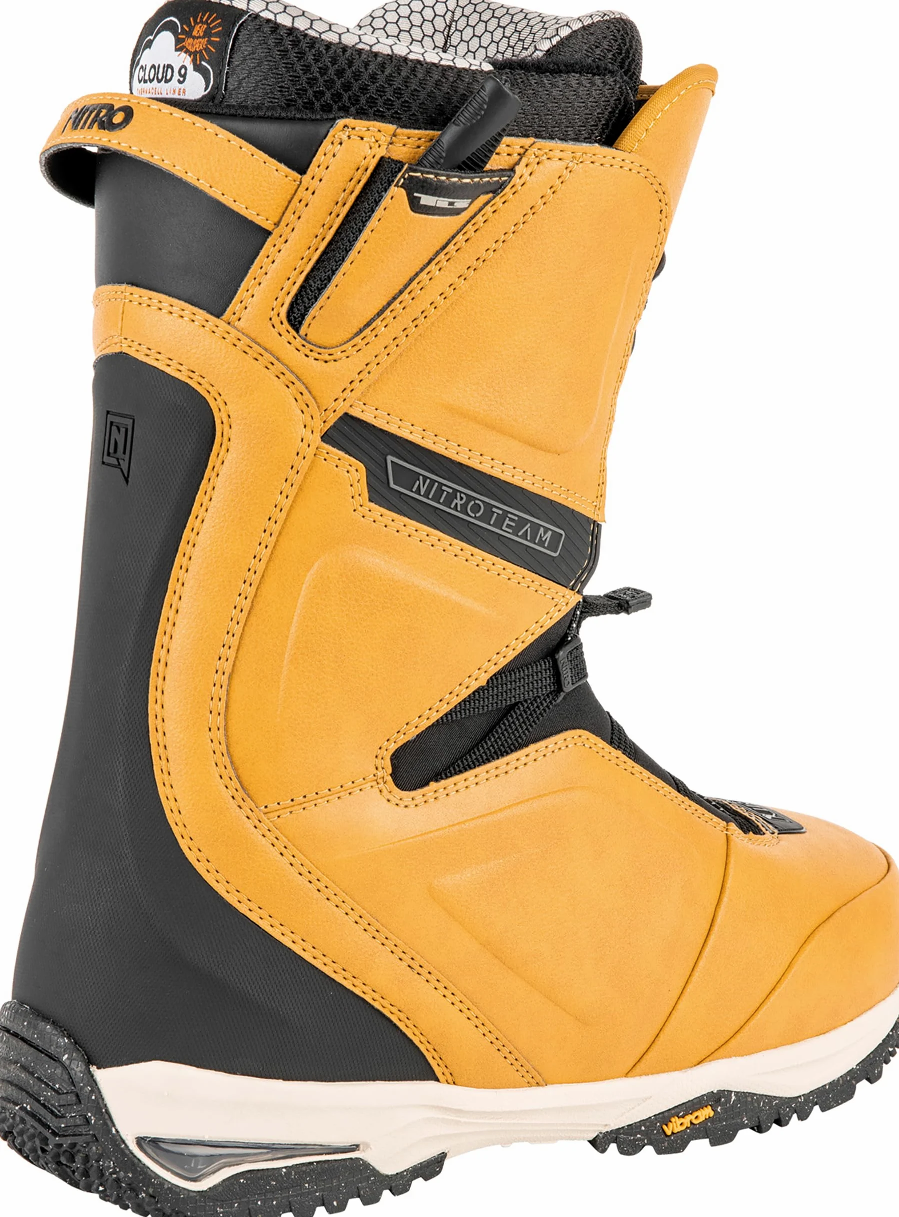 Nitro Snowboards Team TLS '21 All Mountain Freeride Freestyle Quick Lacing System Boat Snowboard Boot
