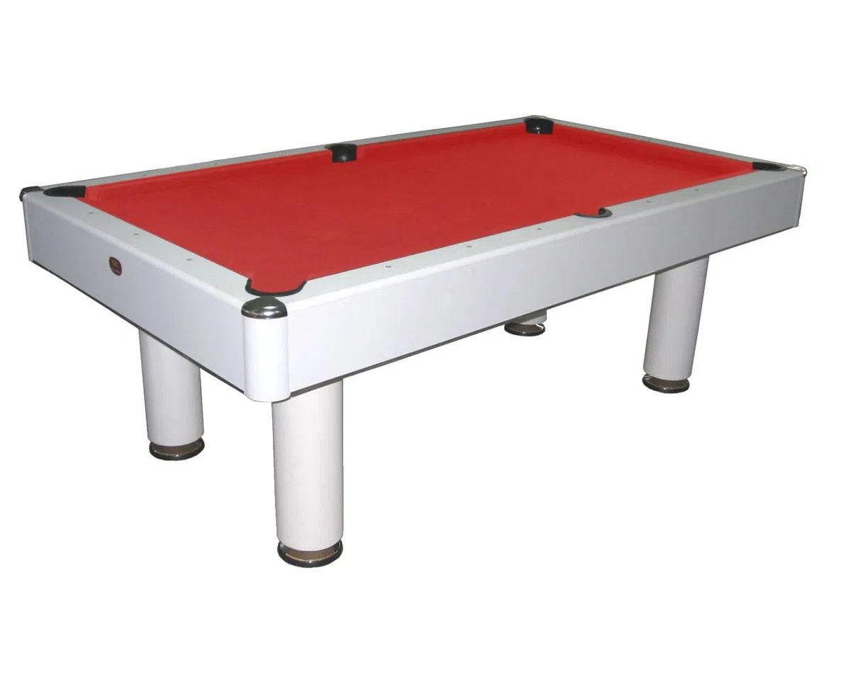 Tavolo Biliardo Fenice 3 in 1 - (216 cm o 245 cm) - Trasformabile in Tavolo da Pranzo, Biliardo e Ping Pong con Sistema Raccolta Biglie Nascosto, Gambe Cilindriche, Accessori Inclusi