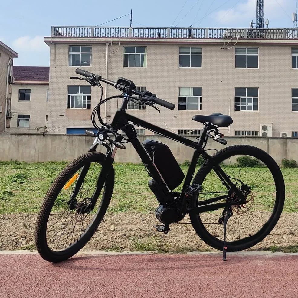 Kit completo di illuminazione per bici elettrica, 36 V, 48 V, 52 V, fari anteriori, posteriori, indicatori di direzione con luci fluide, set di sicurezza impermeabile IPX4 per triciclo elettrico della