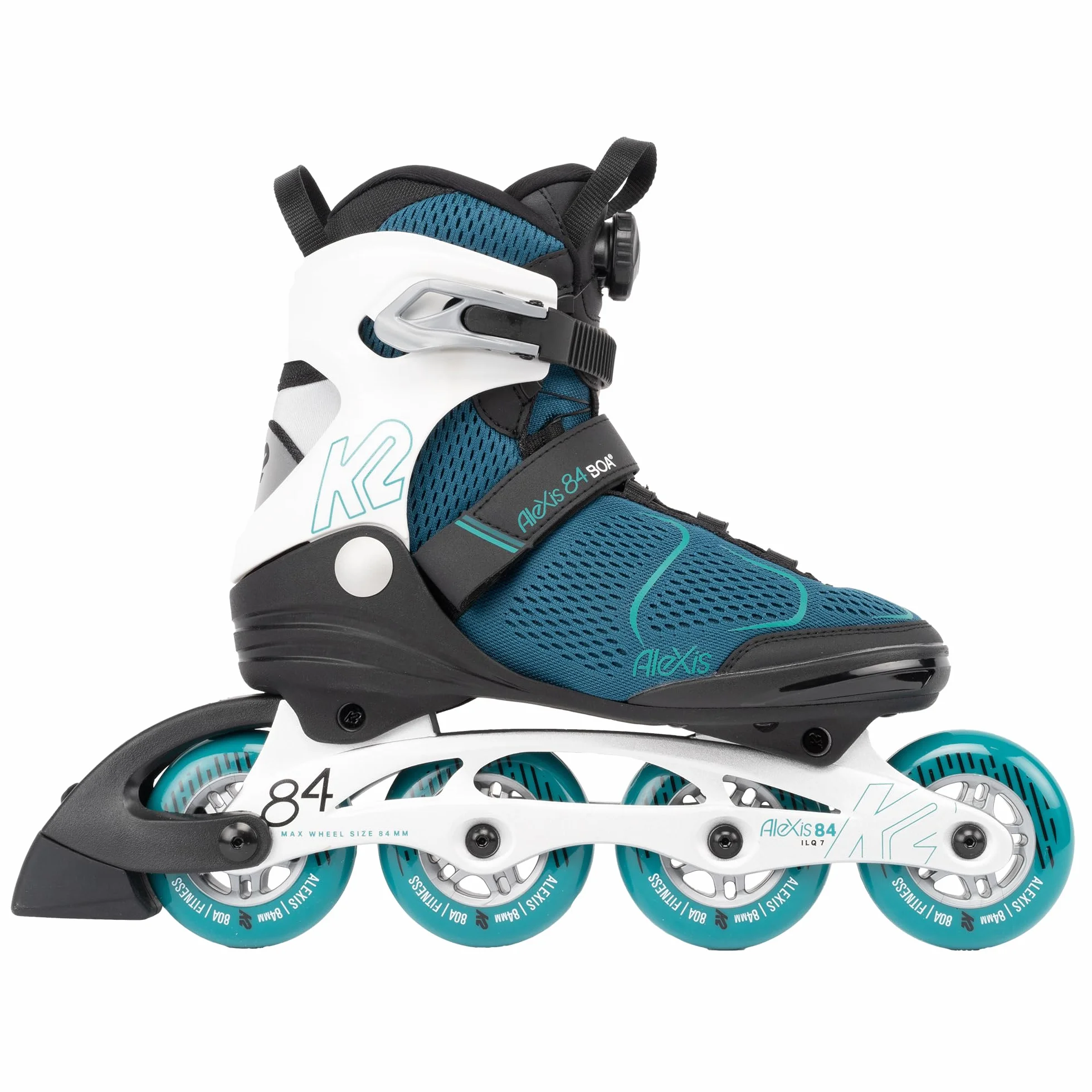 K2 Alexis 84 Boa Inline Skate 2021 Black/Blue