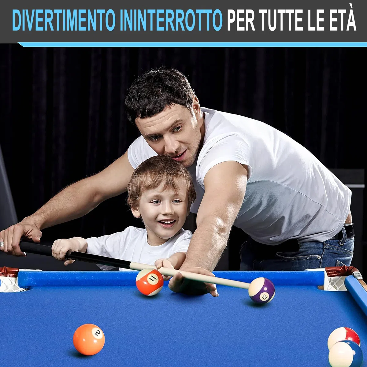 SereneLife Tavola da Calcio Balilla a Grandezza Naturale, Calcio con Palla Set per la Casa, Calcio Balilla Professionale, Design Moderno e Robusto.