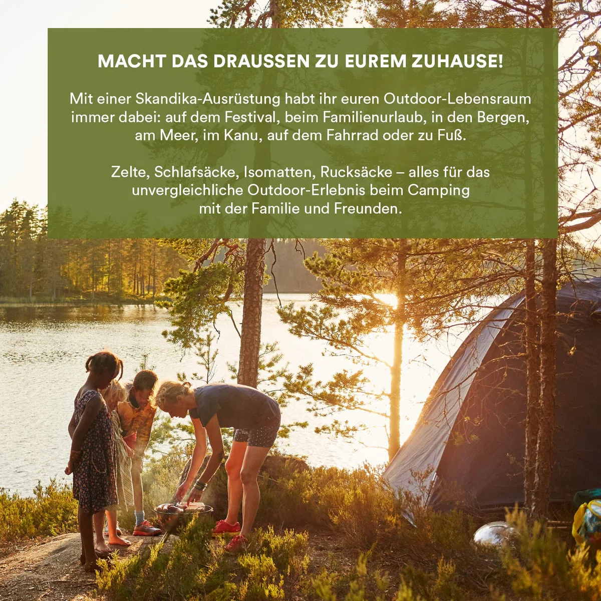 Skandika Nimbus 12 - Tenda da Campeggio