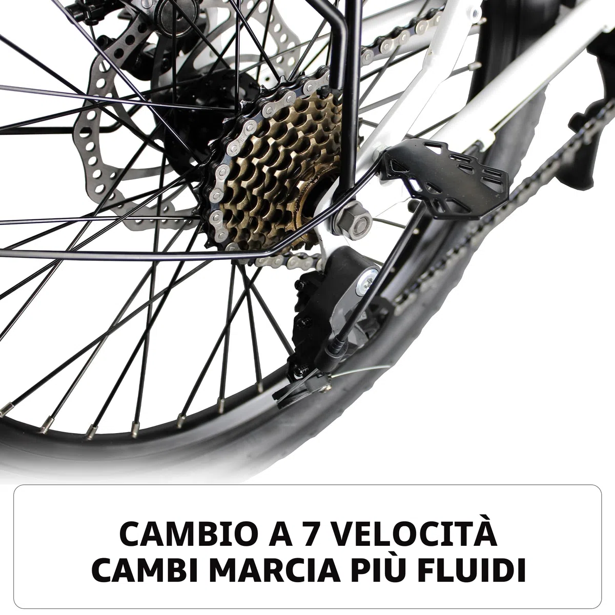 Bicicletta tandem, bicicletta pieghevole per tre persone, materiale in acciaio ad alto tenore di carbonio, resistente alla ruggine e durevole