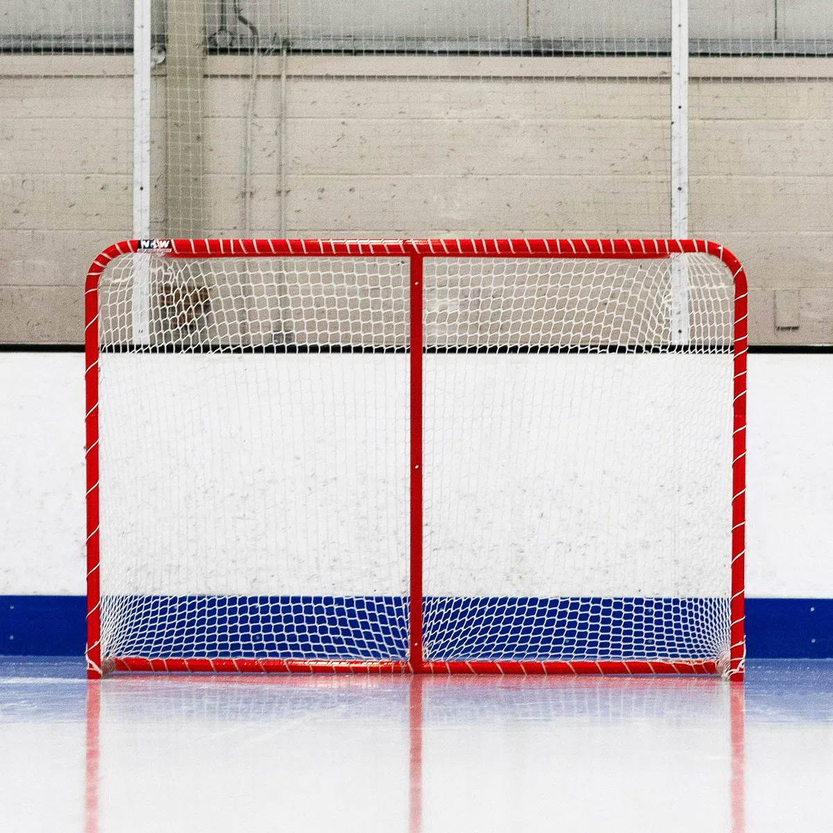 FORZA Porta Da Hockey Su Ghiaccio - Porta Hockey 1,8 x 1,2 m - Porta Da Hockey Su Ghiaccio In Acciaio Galvanizzato | Rete Da 5mm