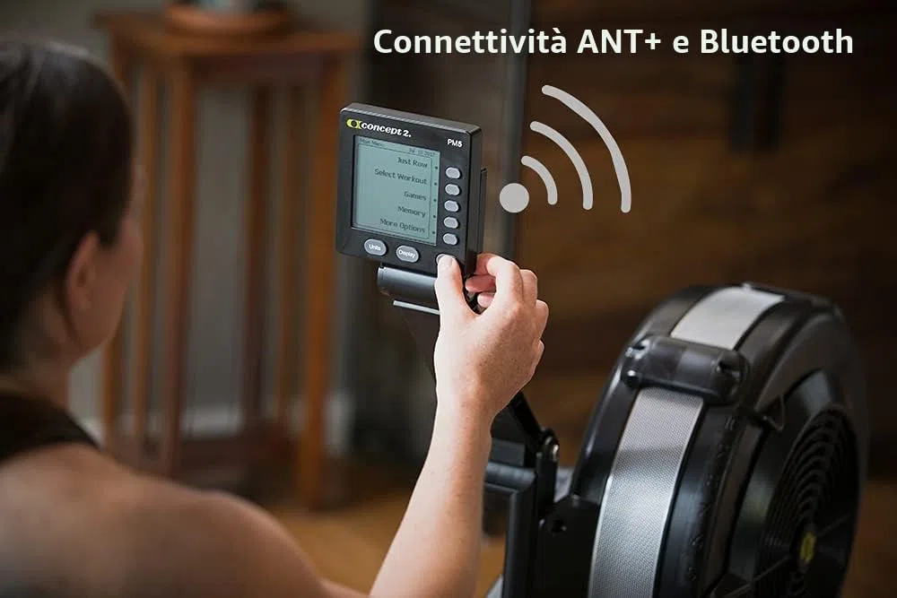 Concept 2 - Vogatore con Schermo PM5, Modello D