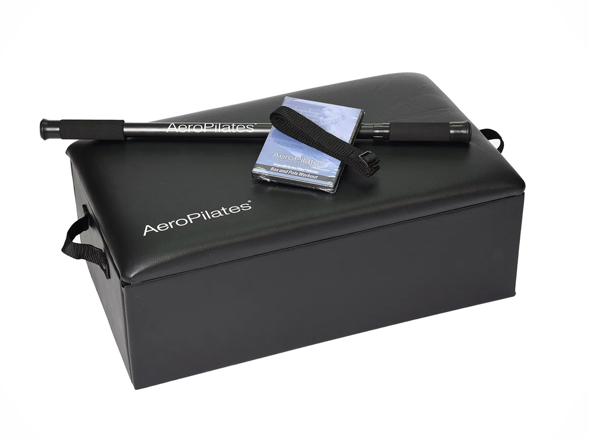 AeroPilates Box & Pole, Scatola e Palo Unisex, Nero, 05-0025