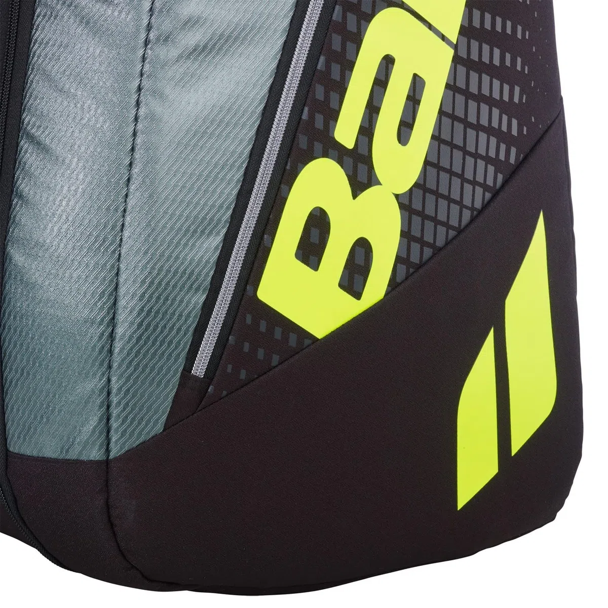 Borsa da tennis Babolat Pure Aero RH x6 (Grigio metallizzato/Nero/Giallo fluo)