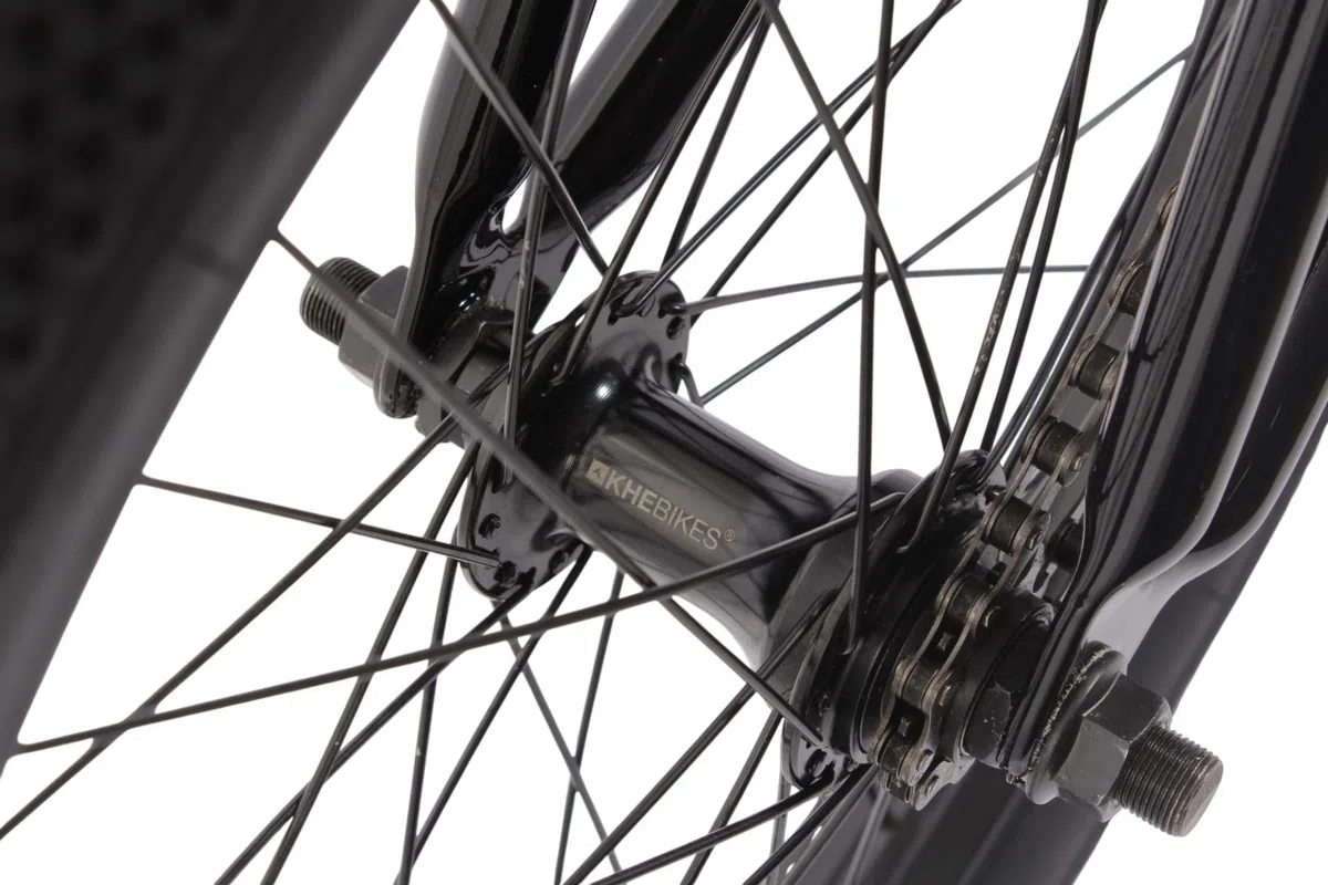 KHE COPE BMX 20 pollici – Freestyle Bike 11,1 kg – Affix Rotor – Telaio HiTen – Manovella 3 pezzi – Pneumatici da 2,4" – Grindguard – Park Street Pumptrack – Modello 2025 – Gloss Black
