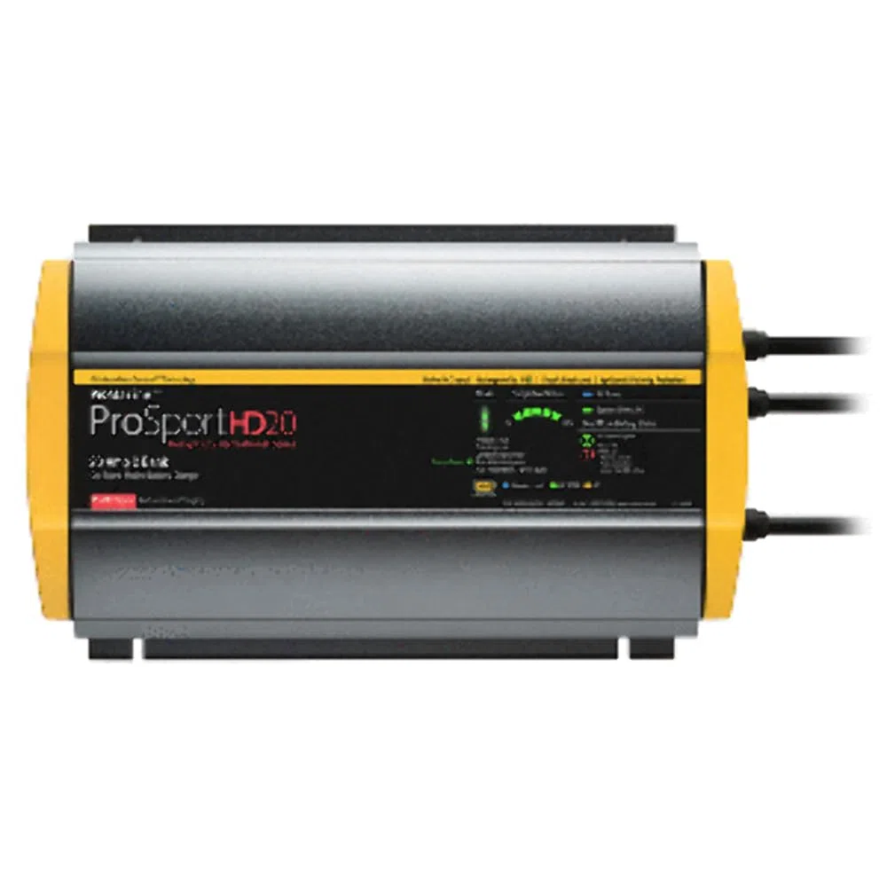 ProMariner ProSportHD 44028 - Caricabatterie 20 Amp, 2 banchi, colore nero, standard