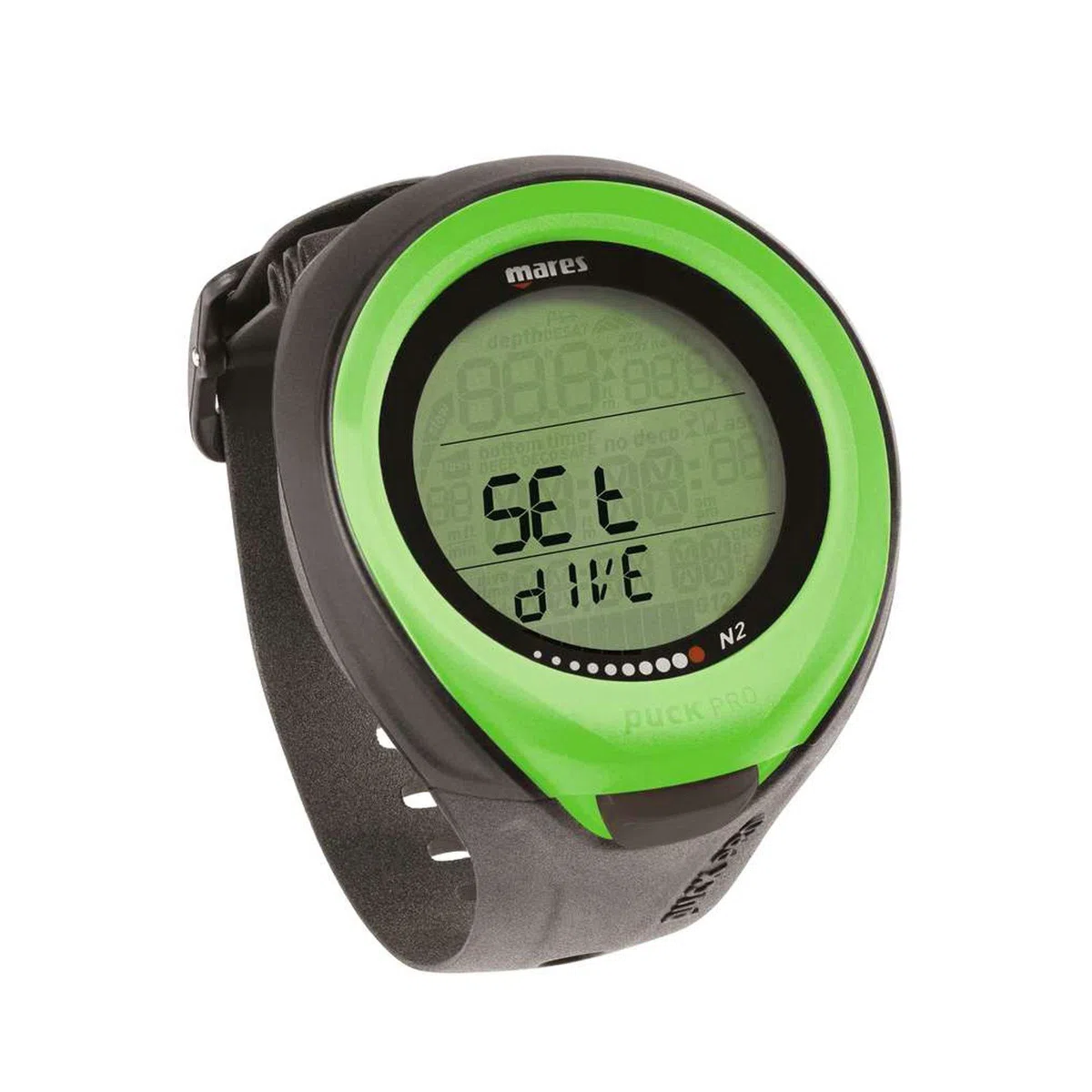 Mares Colour, Puck PRO-Computer per Immersioni, Colore: Blu/BL Unisex Adulto