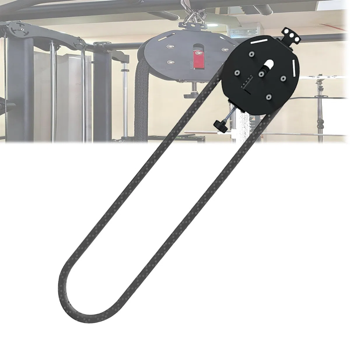 Pulley Cable Machine,Endless Rope Trainer,Adjustable Resistance, Small Footprint and Easy To Install for Muscle Endurance, Upper Extremity Physical Training