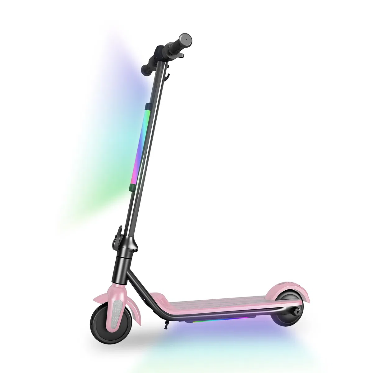 Monopattino Elettrico Bambini 6-12 Anni | Pieghevole con Freni Doppi | 12 KM/H, Autonomia 5-8 KM | Luci LED Colorate & Display Ragazzi | Conforme CE
