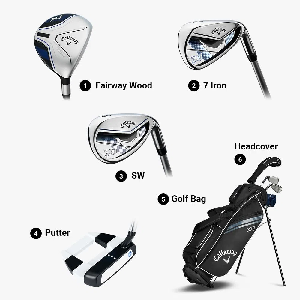 Callaway Golf XJ-1 Junior Package Set da Golf