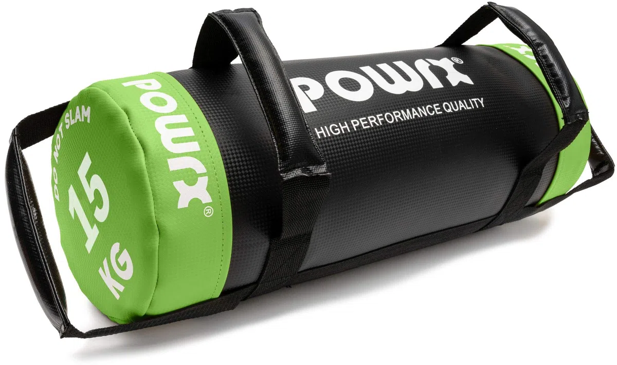 POWRX - Sandbag 5 kg, 10 kg, 15 kg, 20 kg, 25 kg, 30 kg - Perfetta per Migliorare Equilibrio, Forza, flessibilità, coordinazione e circolazione - Power Bag