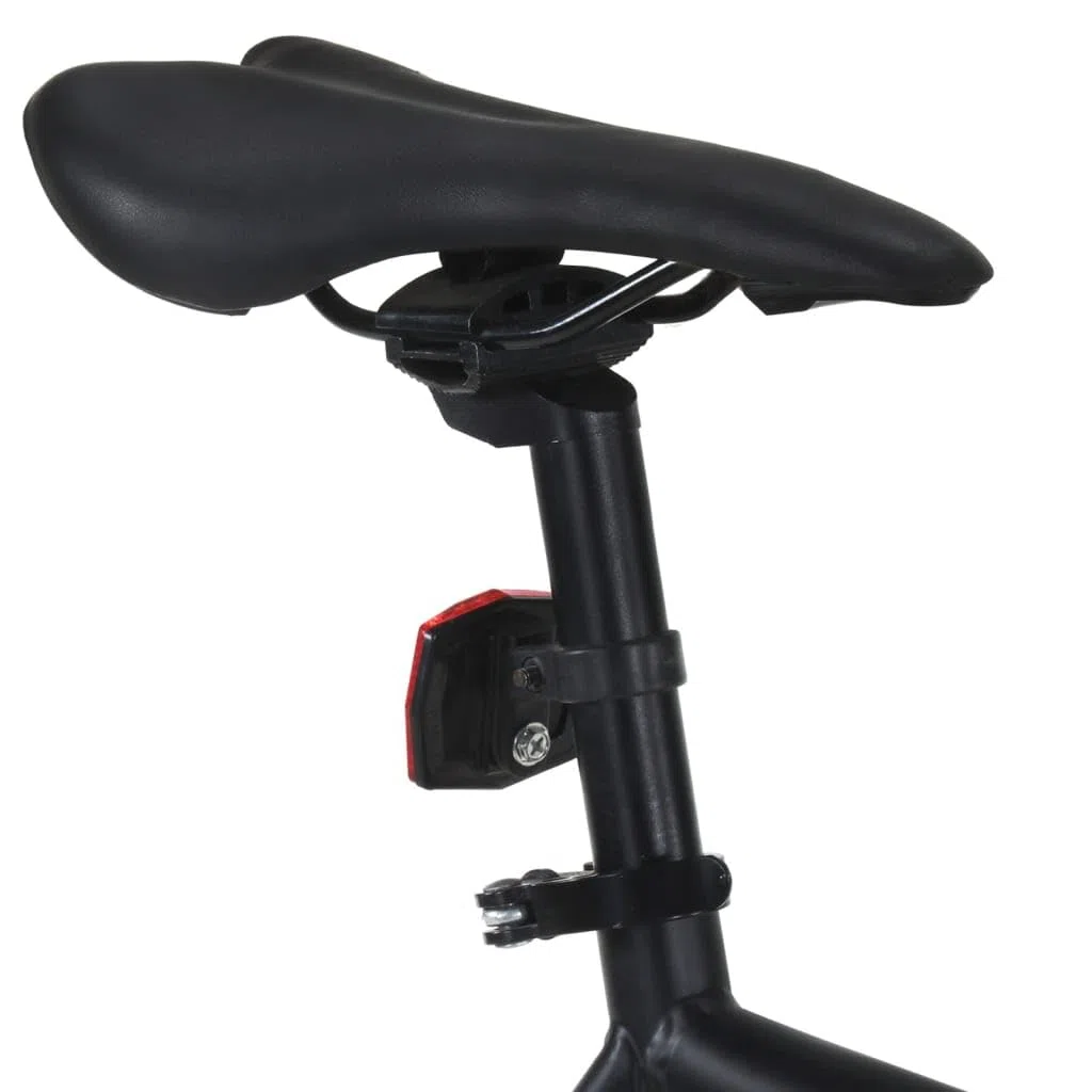 Homgoday Bicicletta a scatto fisso nero e verde 700c 51 cm Home
