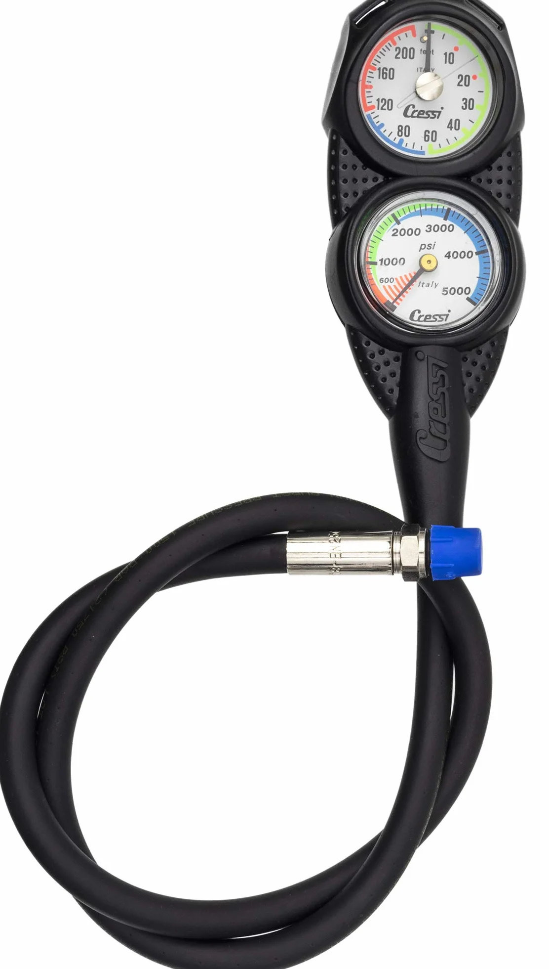 Cressi Console 2 Depth+Pressure Gauge Feet/PSI