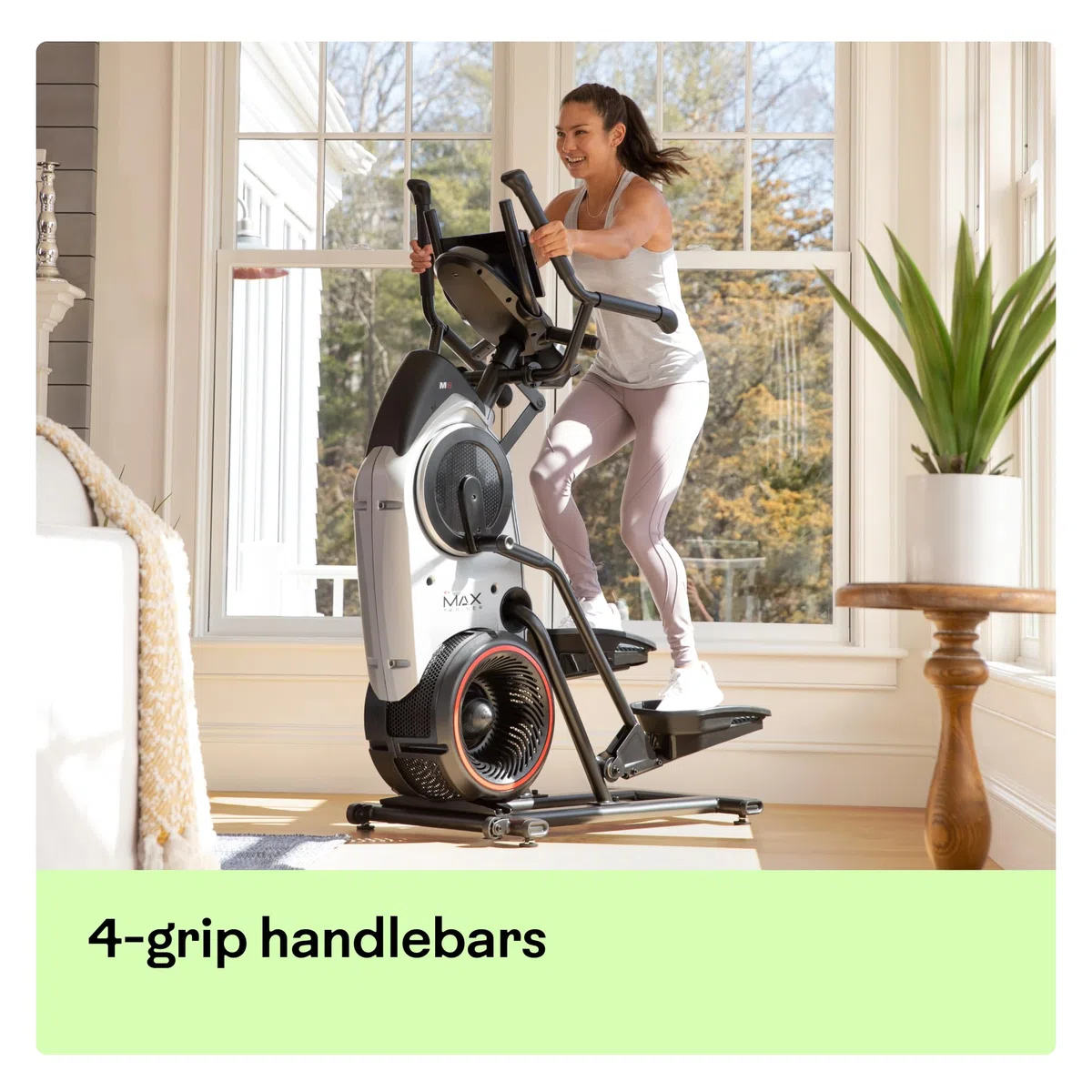 Bowflex Max Trainer M6 – Ellittica Compatta Professionale Silenziosa per Casa – Allenamento HIIT Total Body in 15 Minuti