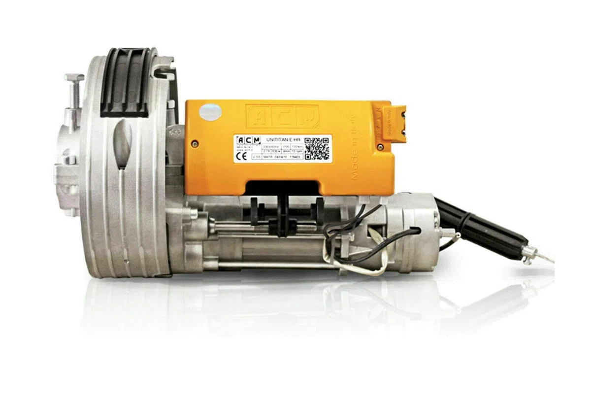 MOTORE X SERRANDA ACM UNITITAN E HR CON ELETTROFRENO 170 KG MOLLA 200 ASSE 60