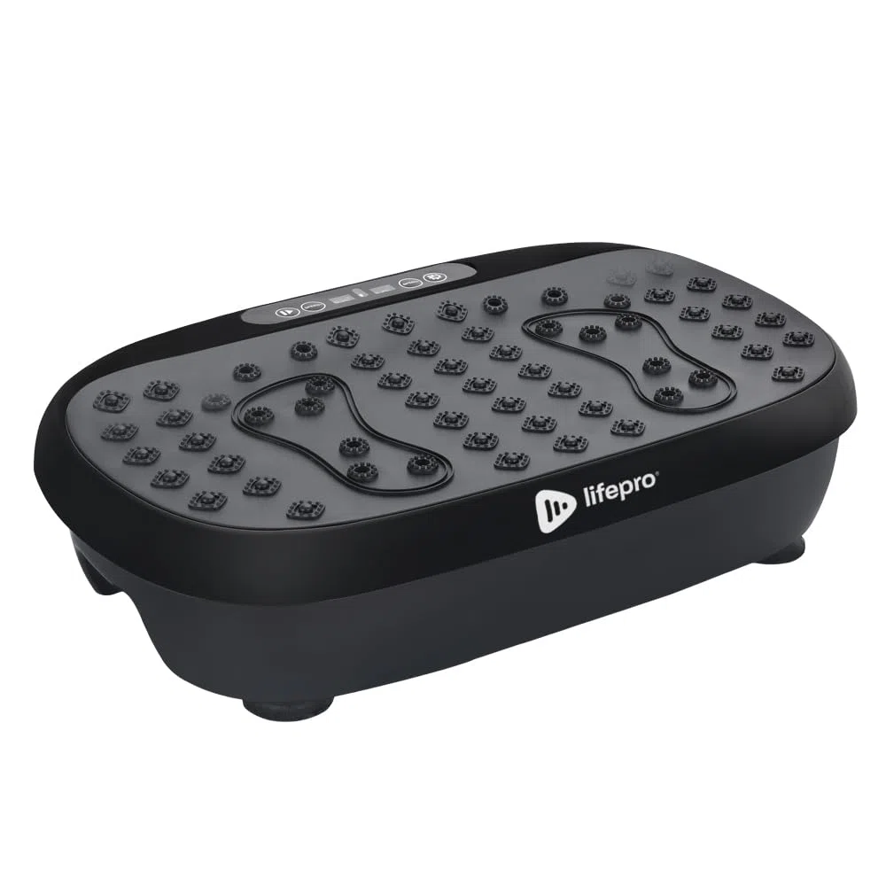 LifePro Vibration Plate Training Device – Hexaplate for Lymphatic Drainage and Weight Loss – with LED Display, Remote Control, and Quiet Motor
