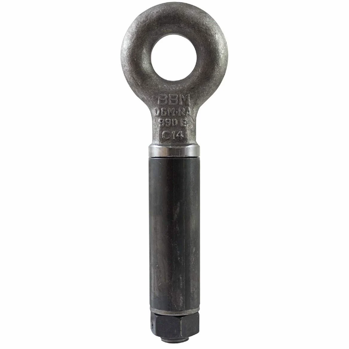 AMA Occhione di Aggancio Girevole per Rimorchi Omologato Ø Foro Interno 50 mm con Bussola e capacità di Traino 14 t, Portata Massima Dinamica 5750 Dan, Peso 10,3 kg, Made in Italy