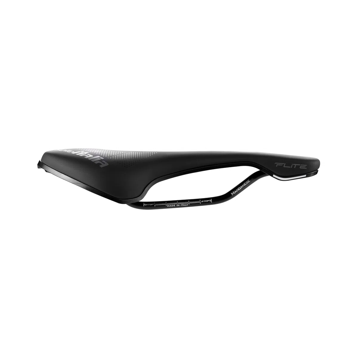 Selle Italia FLITE Boost TM Superflow - Sella Bici da Corsa Flat, Sella Bicicletta Racing, Telaio Manganese, Foro Superflow