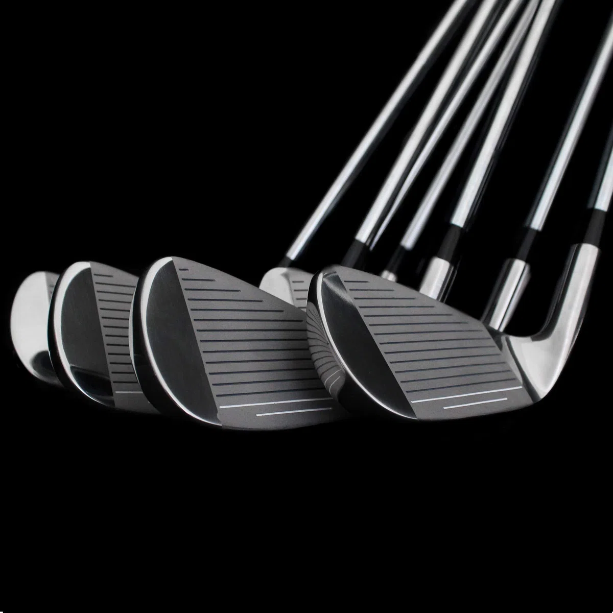 LAZRUS - Set di ferri da golf individuali o da golf da uomo di alta qualità (4, 5, 6, 7, 8, 9, PW) ferri da guida (2 e 3), con asta in acciaio flessibile per destrimani e sinistra