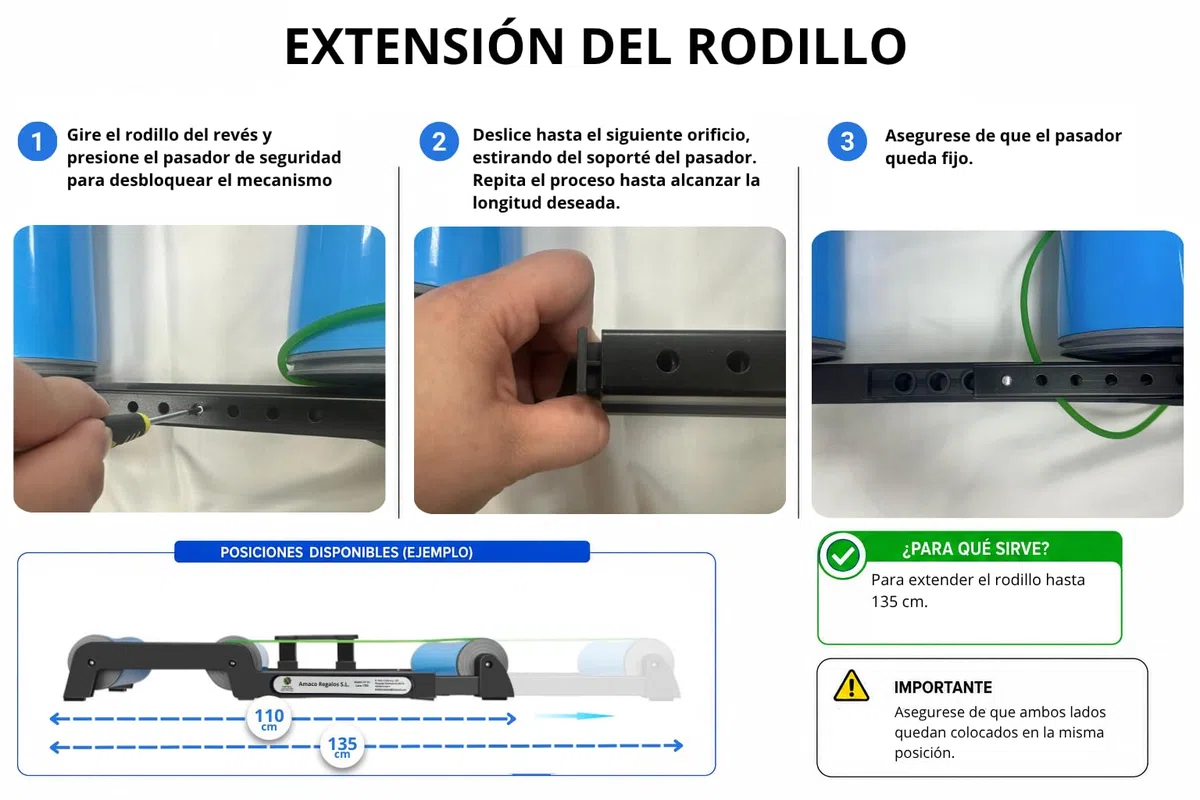 Supporto regolabile per bicicletta per allenamento interno ed esterno