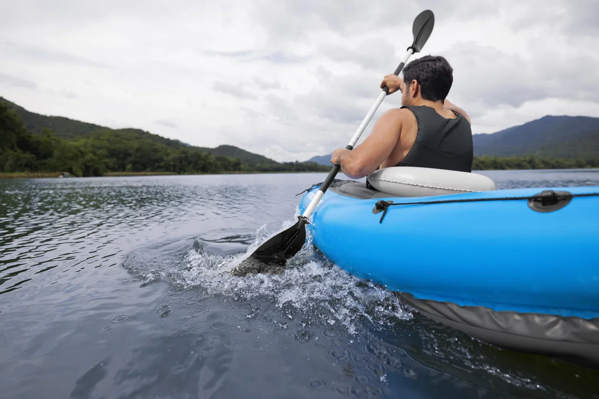 Bestway 65115-6 Kayak gonfiabile Cove Champion, 1 persona