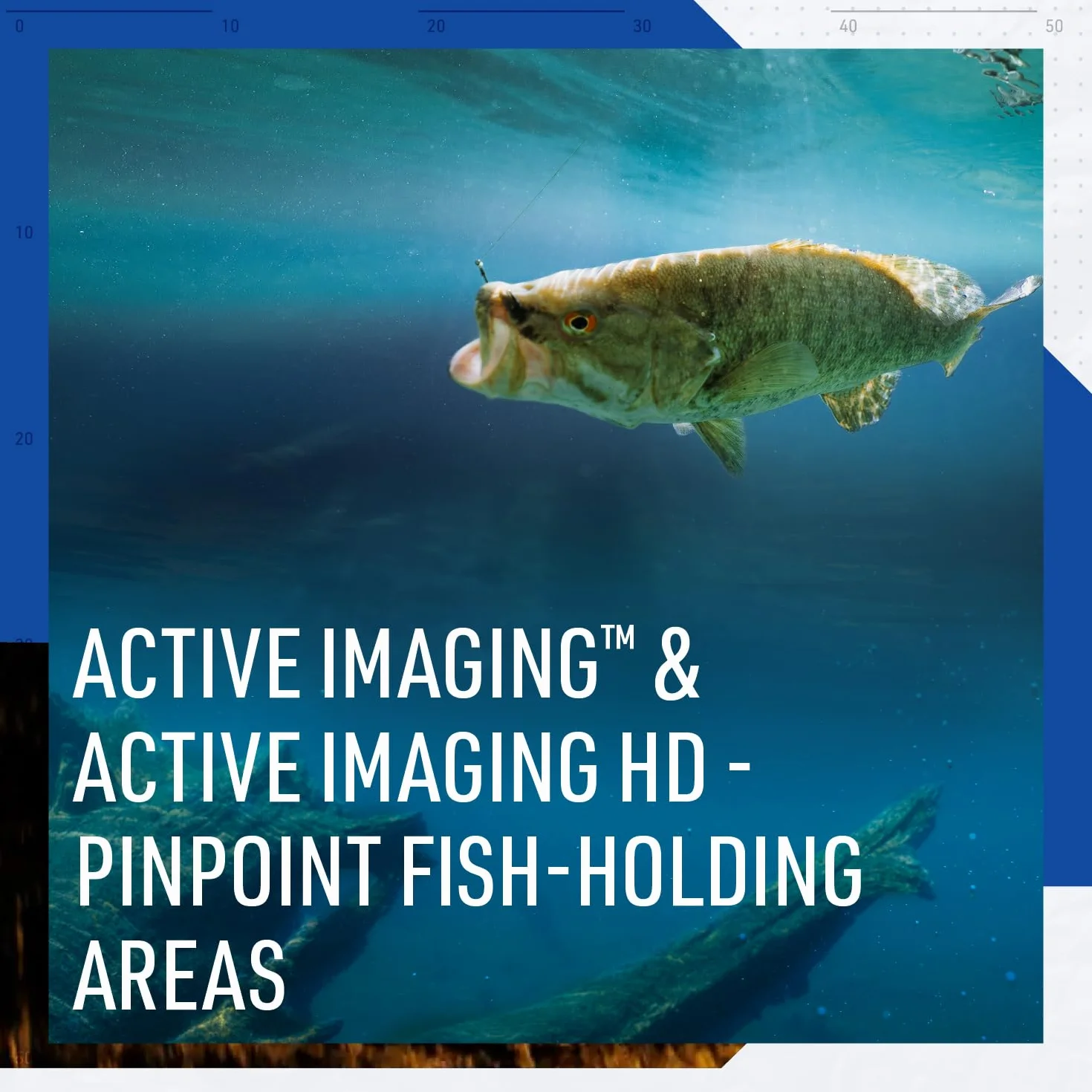 Lowrance Elite FS 7 Fish Finder con trasduttore HDI, precaricato C-MAP Contour+ Grafici