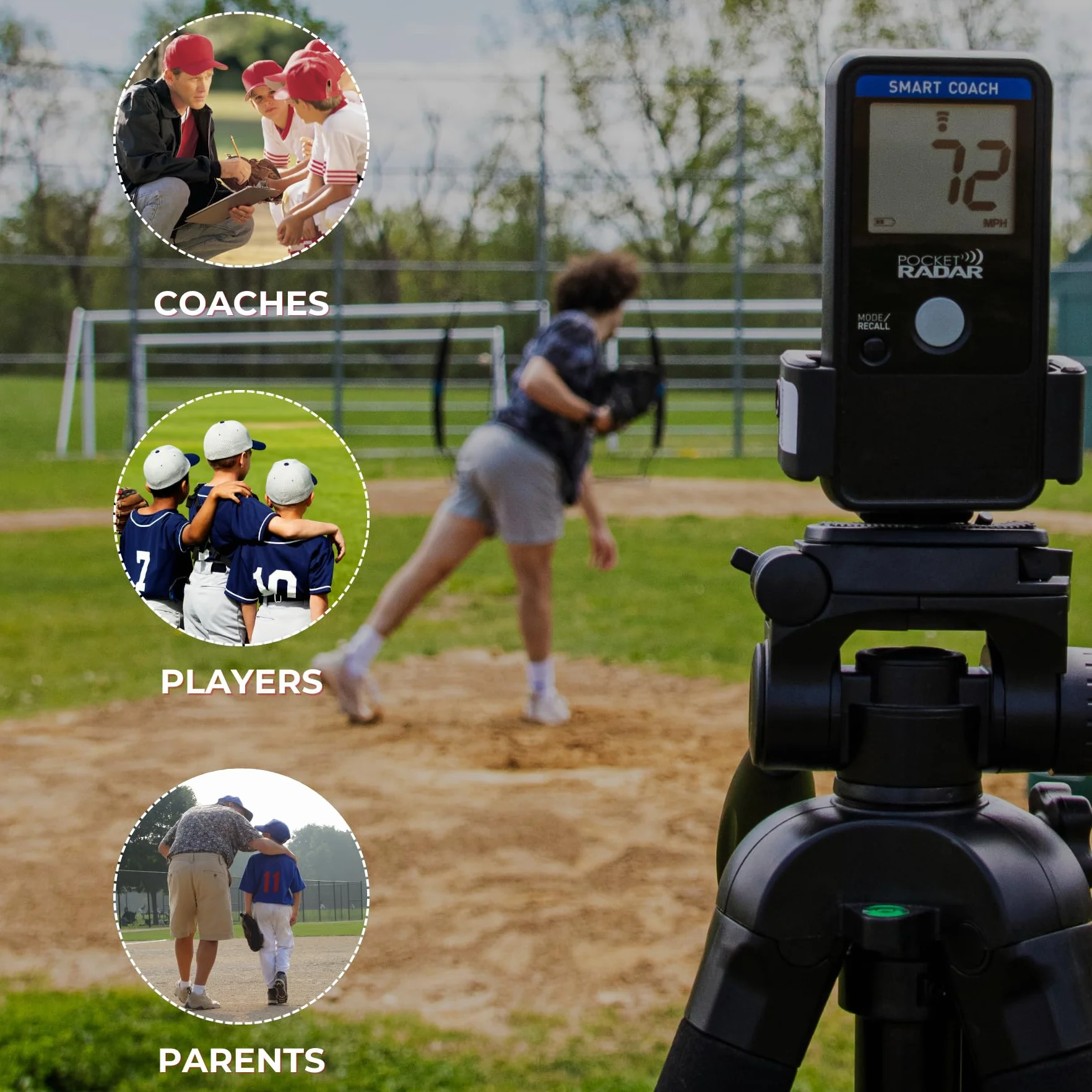 Pocket Radar Smart Coach/compatibile con Pocket Radar App