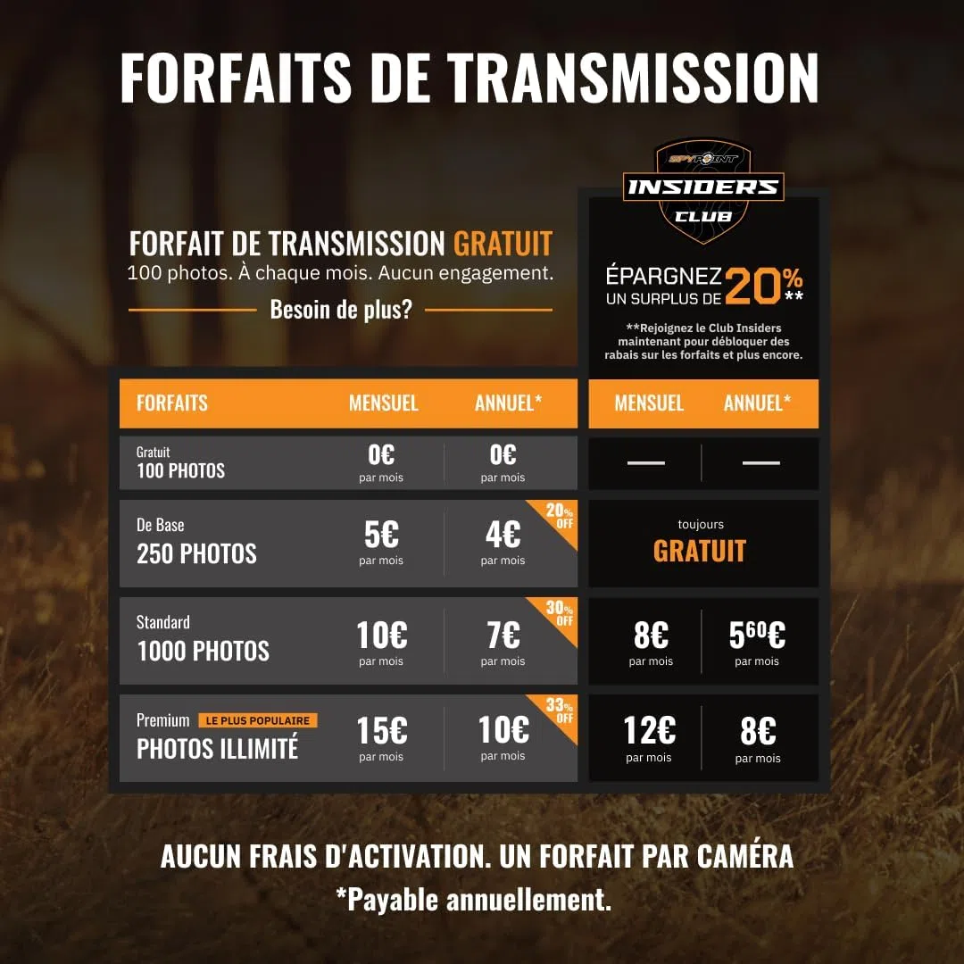 Spypoint Flex-M - Telecamera per animali selvatici con trasmissione di foto e video, 28 megapixel, con visione notturna, app gratuita per il tuo smartphone