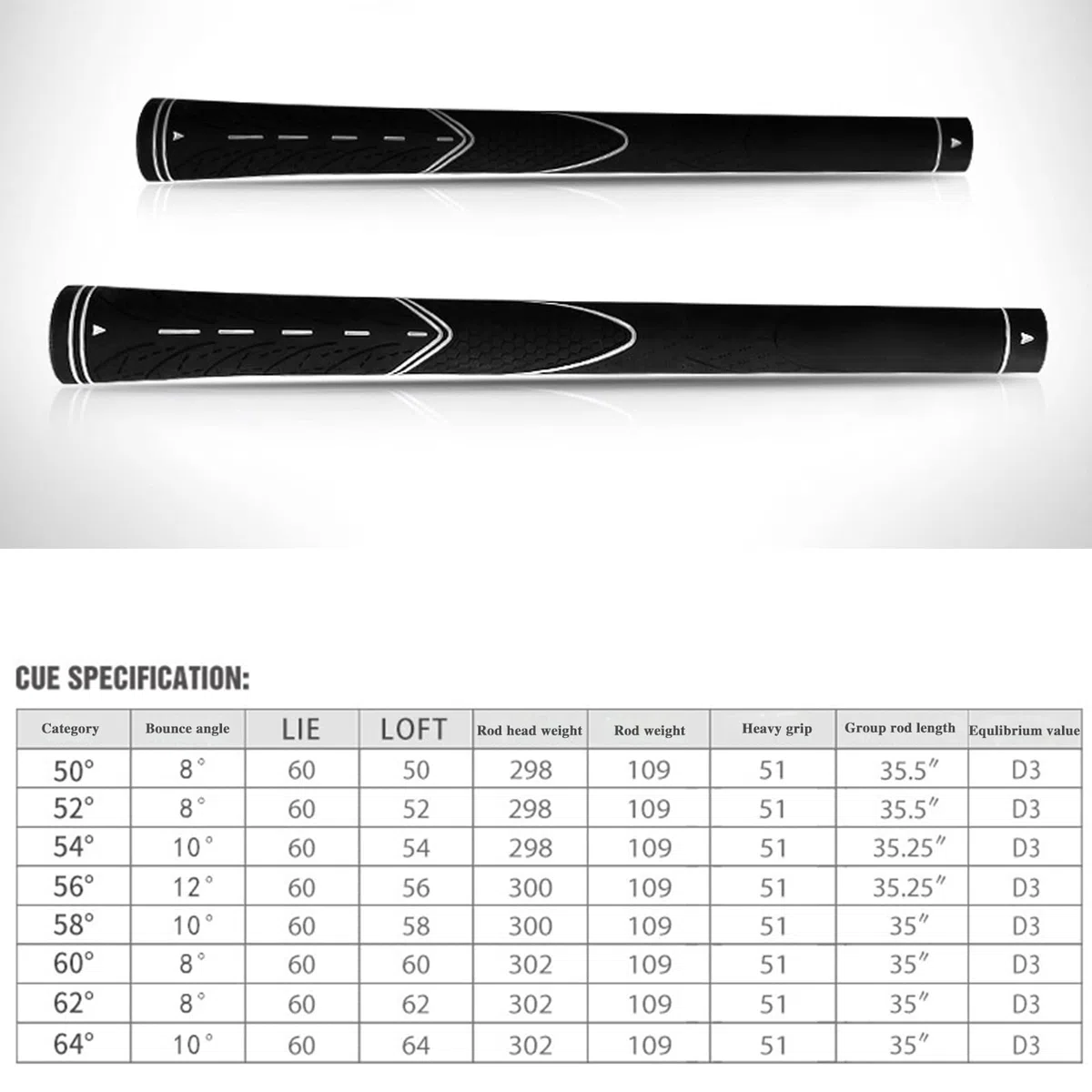Golf Sand Wedge Club, 50-64 Gradi Cunei per Mazze da Golf, Superficie di fresatura CNC, Materiale in Acciaio Inossidabile, Forniture per Il Golf, Ottimo Regalo per Il Golf, Mano de