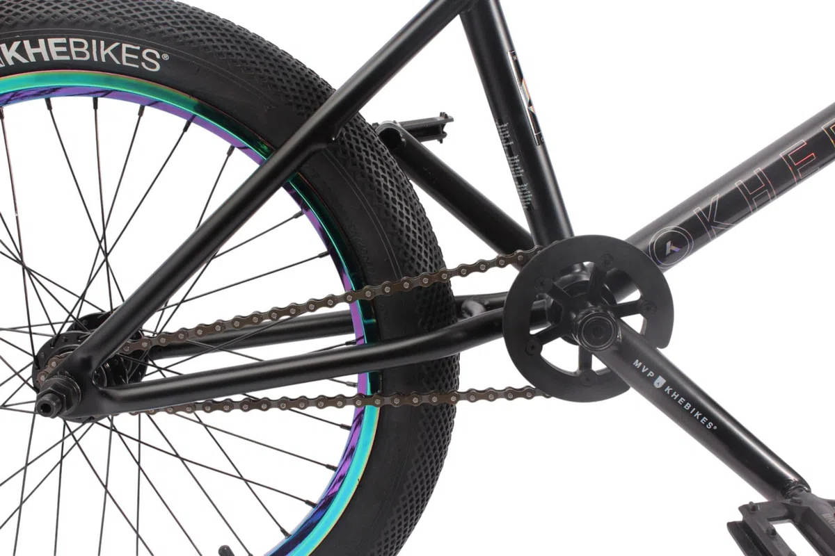 KHE Cirrus FC PRO 20 Pollici BMX - CrMo Telaio - 10,2 kg - Greyhound Freecoaster - Cerchi Oil Slick - Street/Park - Modello 2025 - Brakeless Ready - 20,8" TT - per piloti 145-190 cm