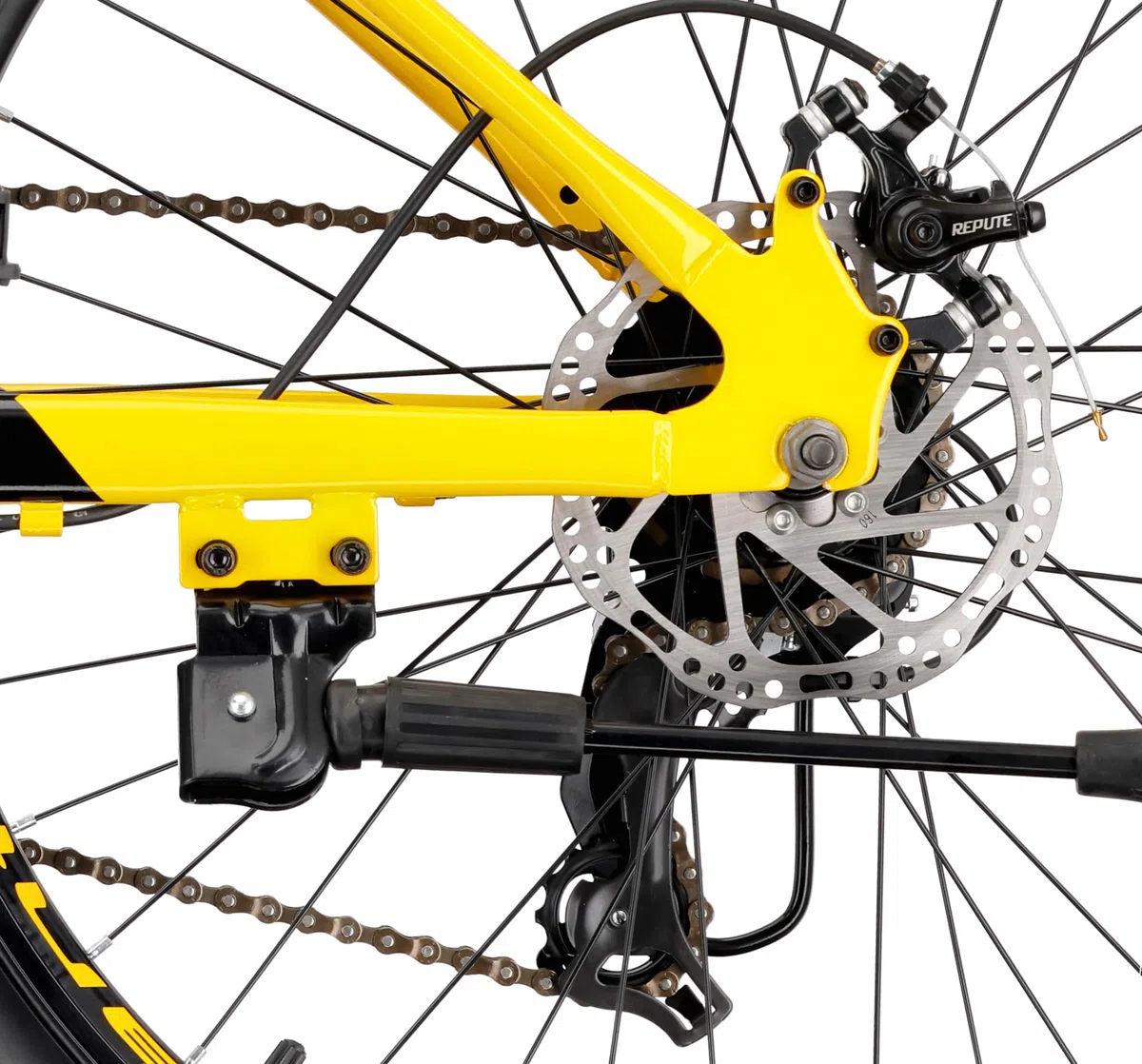 sun baby VERDANT CALIX Bicicletta da 26 pollici, mountain bike per adulti, bici da ciclismo 26" - ammortizzatore, freni a disco, cambio a 7/21 velocità