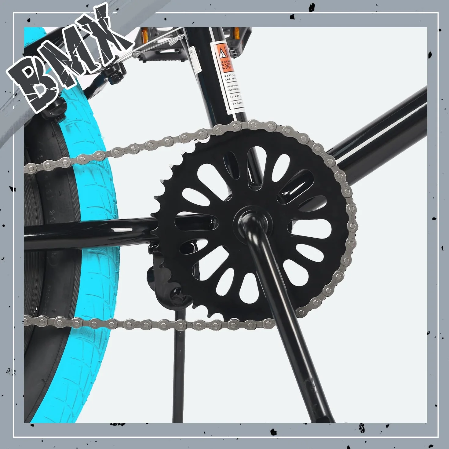 AVASTA Freestyle BMX Bike Kids Bicicletta per Bambini dai 5 Anni in su e livello Principiante