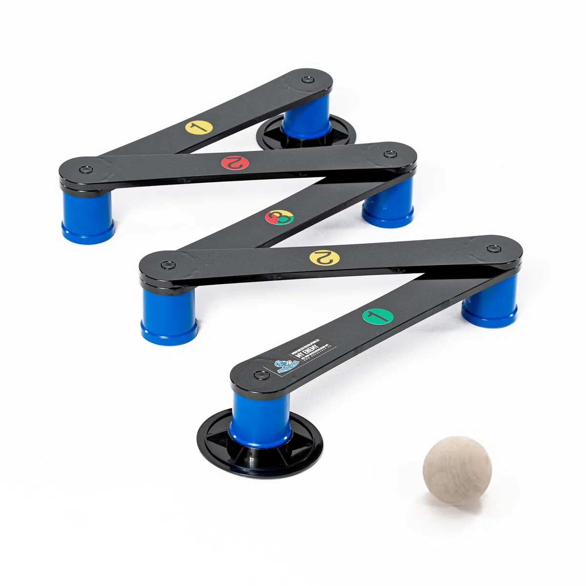 Hockey Revolution Strumento per la manipolazione del Bastone, Controllo del Disco, Tempo di Reazione e coordinamento – Durevole, Leggero, Portatile e Regolabile, con Molte Combinazioni, può Essere