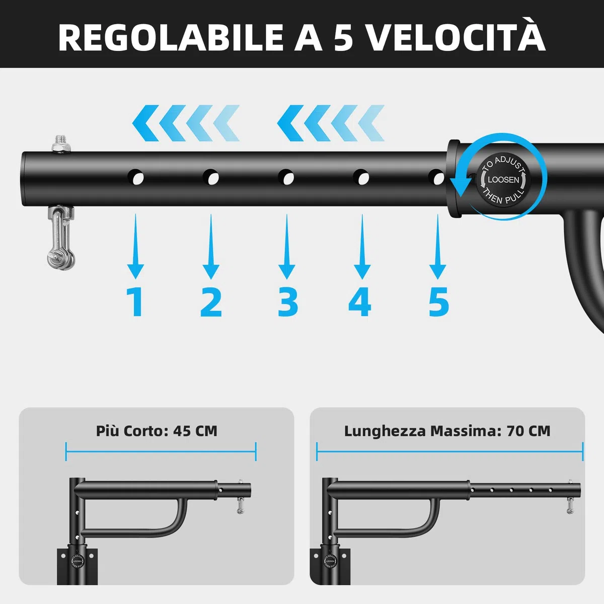 Supporto per Sacco da Boxe, Regolabile e Girevole, 150kg Staffa per Sacco da Boxe, Supporto per Sacco Pesante per Interni ed Esterni Boxe Sport in Casa Palestra