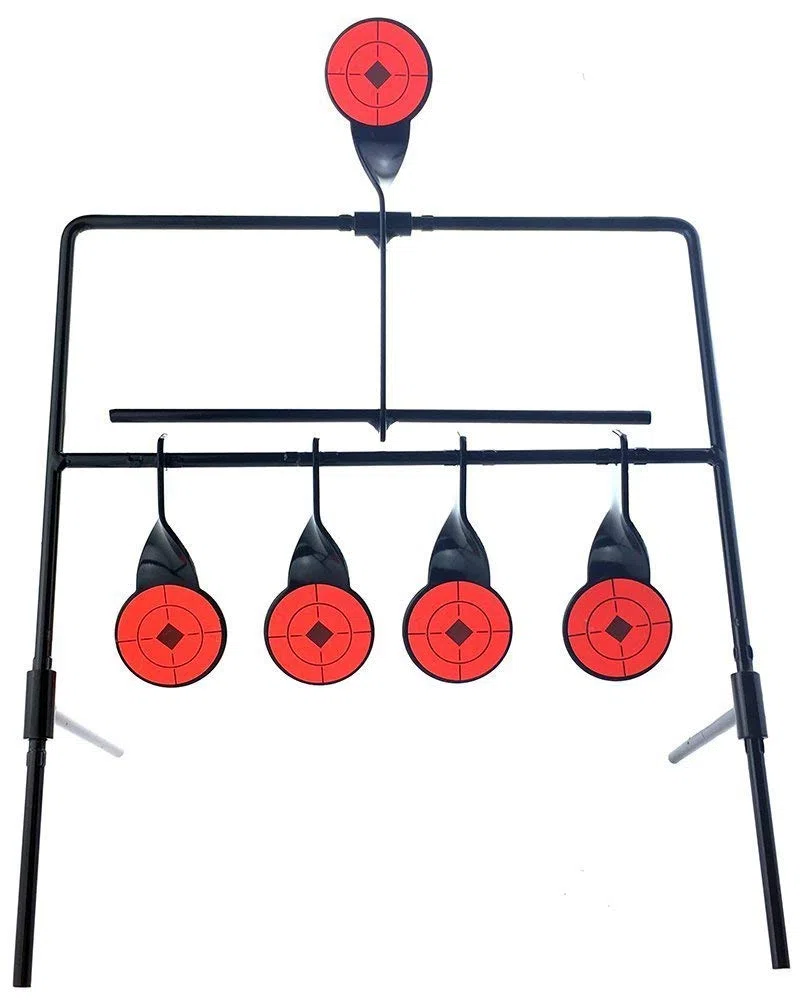 Metal BB Resetting Target for AEG GBB Airsoft – Black