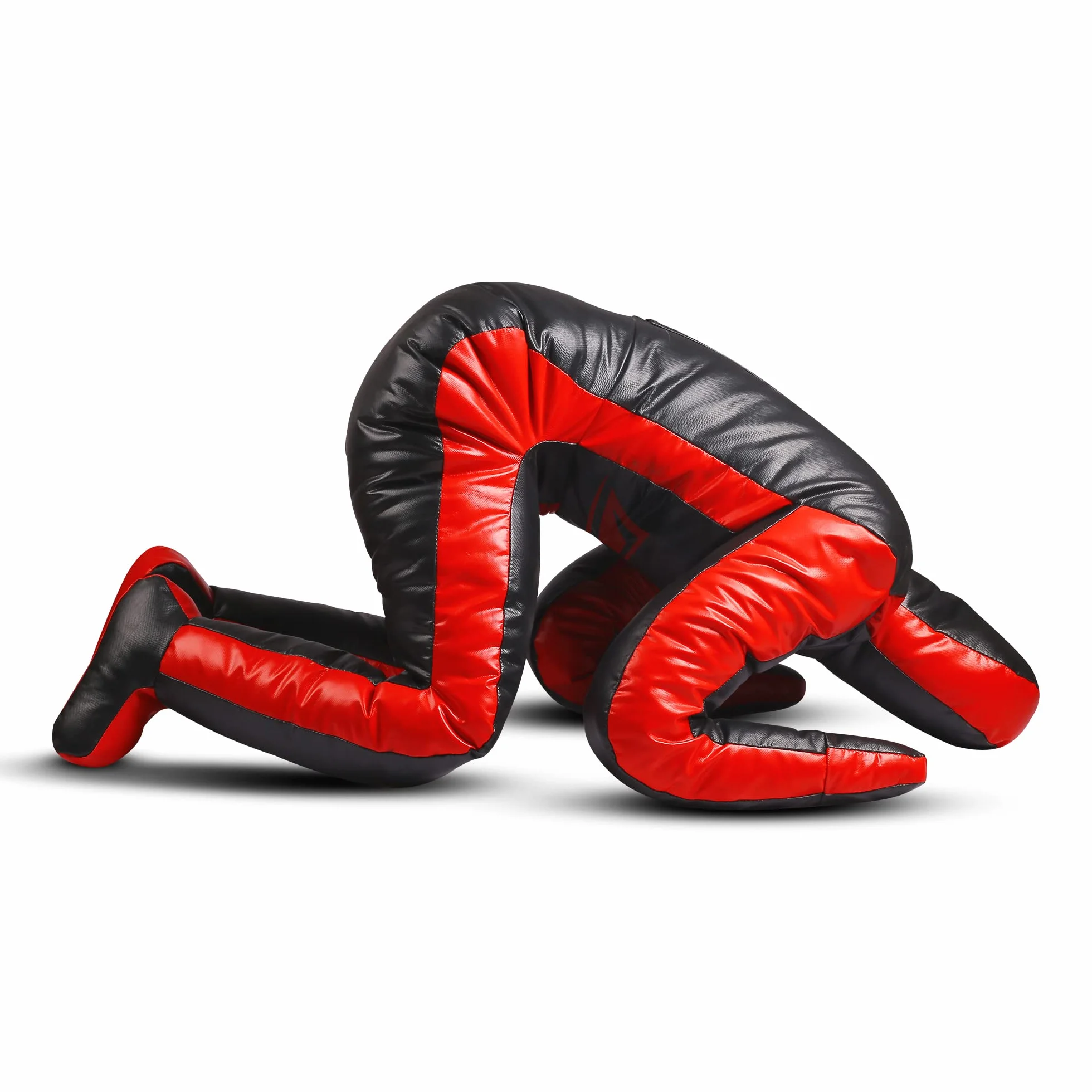 DAAN MMA - Manichino per grappling, boxe, judo, BJJ, wrestling, jiu jitsu, in posizione seduta di sottomissione, prt autodifesa, in vinile, 170 cm, non imbottito