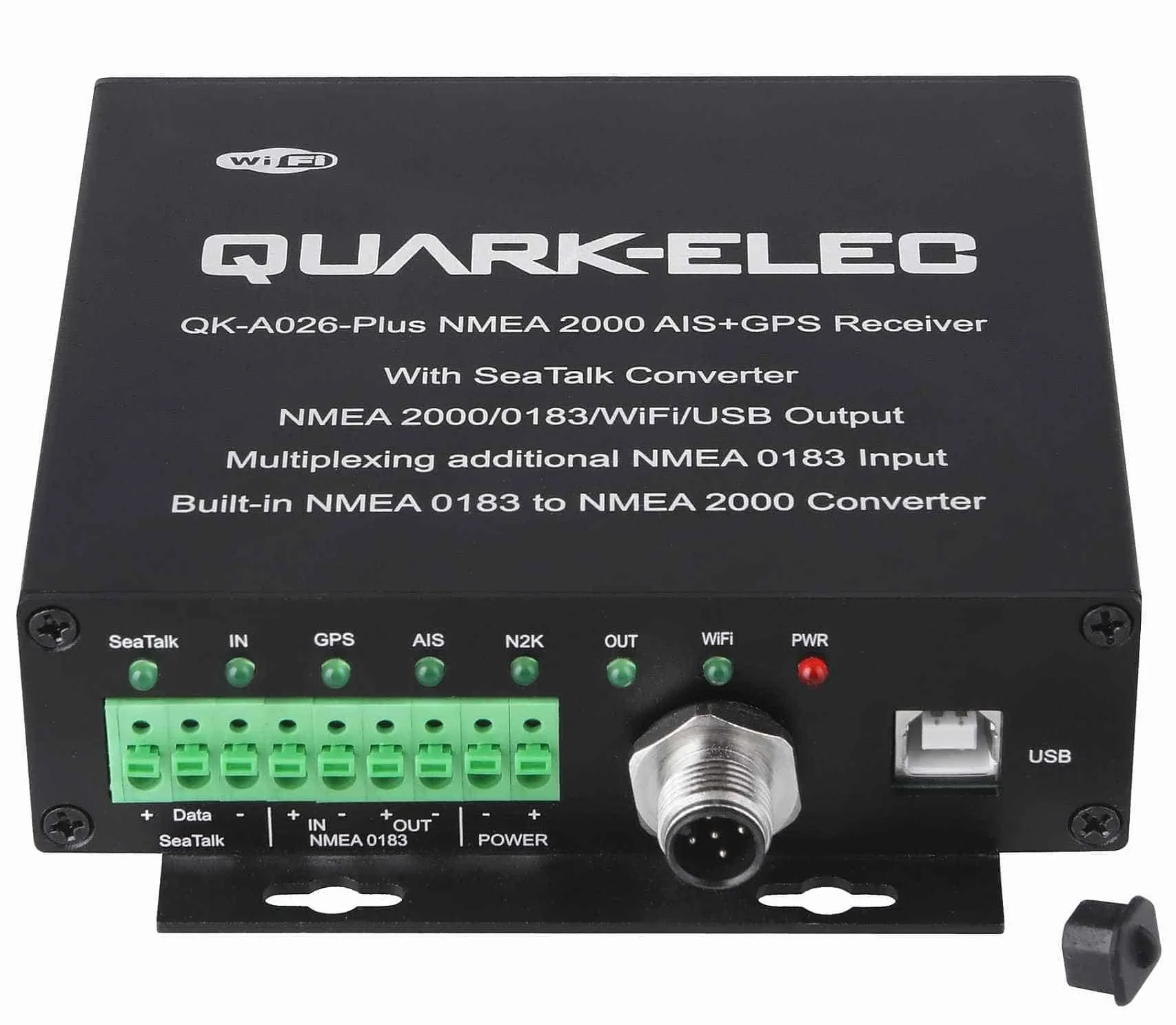QK-A026-plus NMEA 2000 - Ricevitore AIS con multiplexer NMEA + convertitore N2K + WiFi + GPS