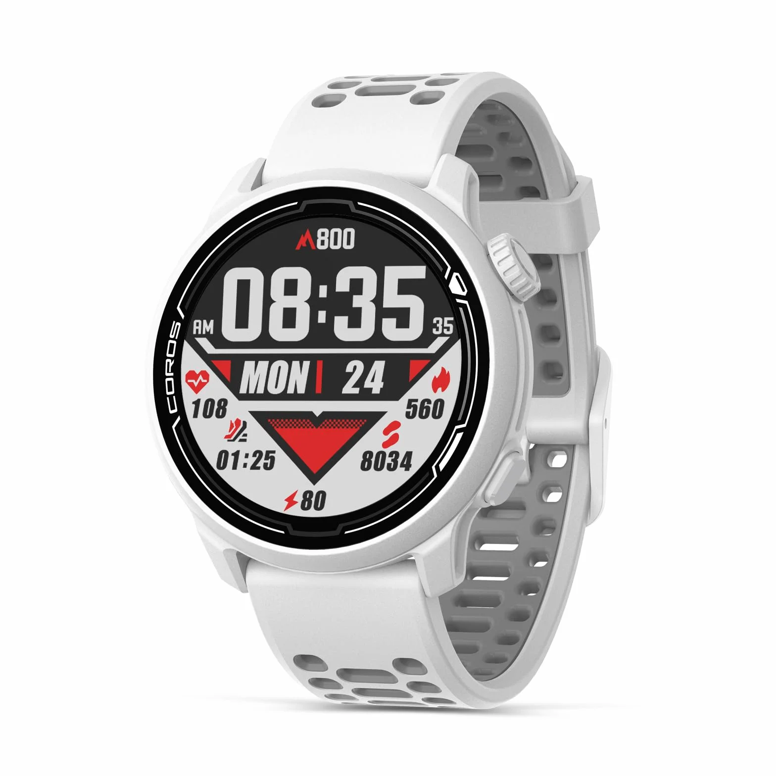 COROS PACE 2 Premium GPS orologio sportivo con cinturino in nylon o silicone, cardiofrequenzimetro, batteria GPS completa 30 ore, barometro, porte ANT + BLE, Strava, Stryd & TrainingPeaks