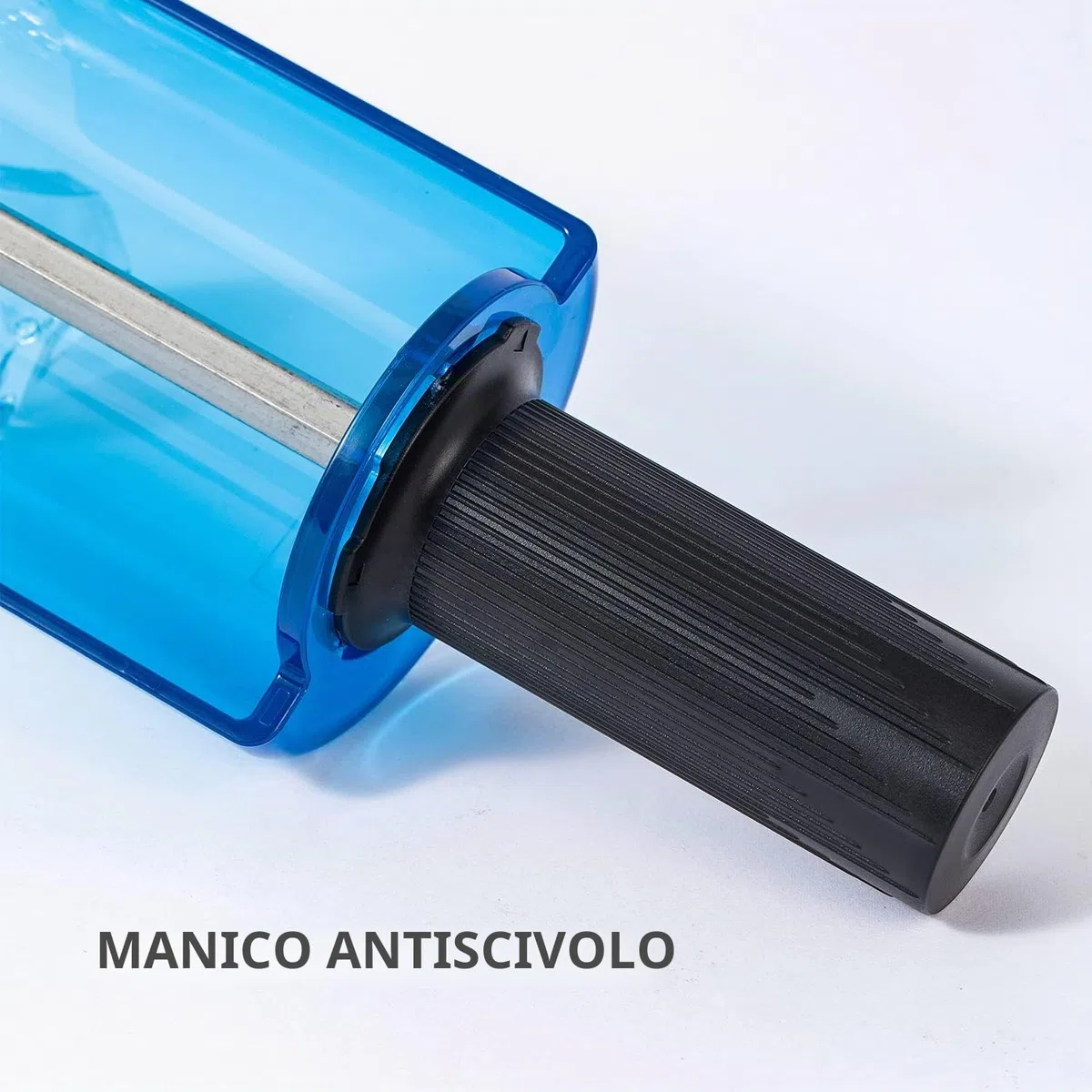 XCMAN - Set di spazzole rotanti per Sci, con Manico e ASSE e 3 spazzole: Nylon, crine di Cavallo, Ottone/Sughero