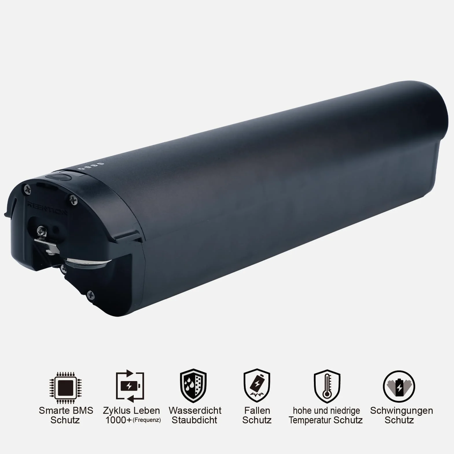 Ricambio per F.LLI Schiano E-Wave/Braver/E-Fully Sostituire la batteria EEL Mini per Zündapp z810 36V 15Ah e-bike pedelec batteria con caricabatterie