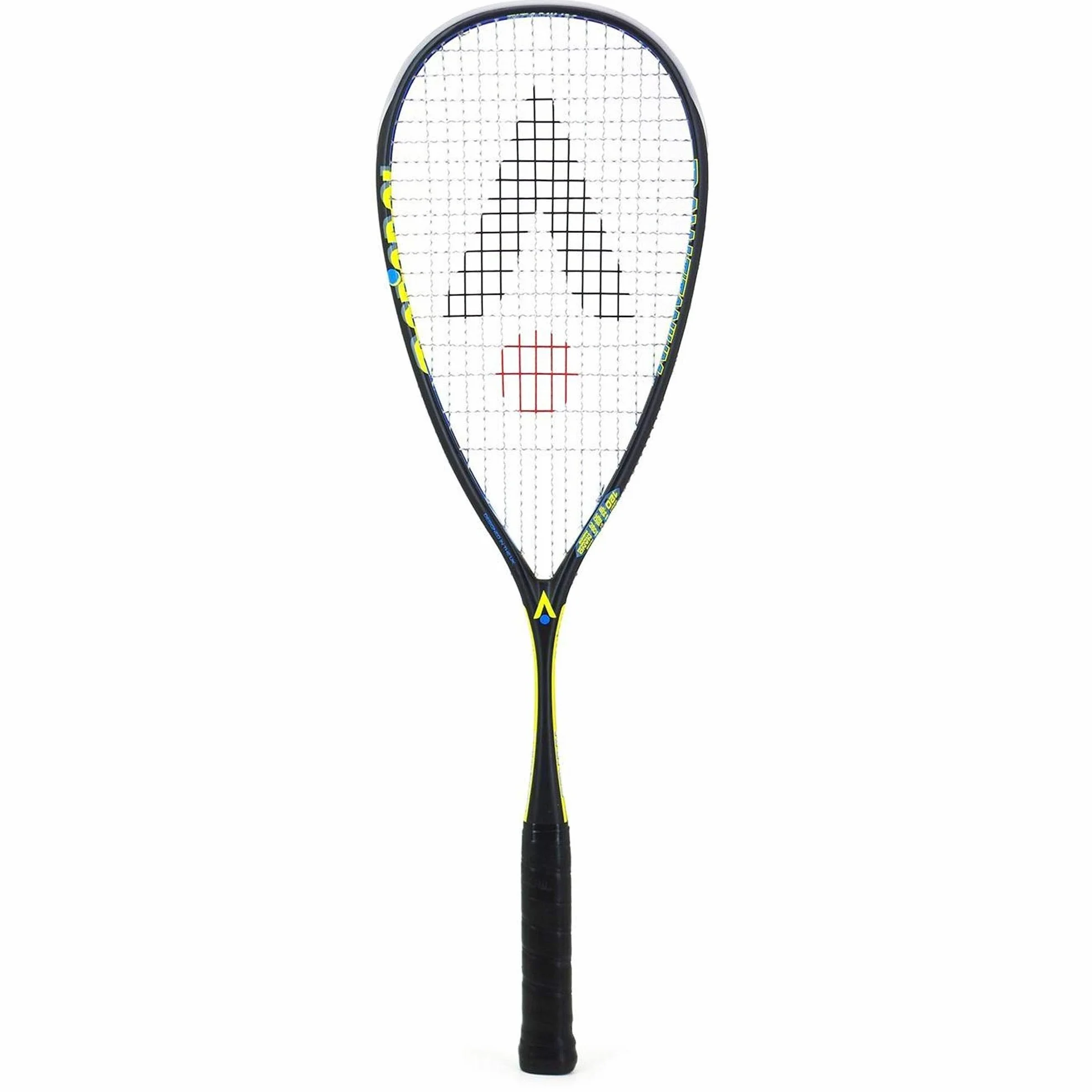 Karakal - Squash Racket Raw 120 - Prezzo Basso ma Peso Contenuto - Racchetta in Nano Grafite/Titanio - Inclusa Copertura Completa