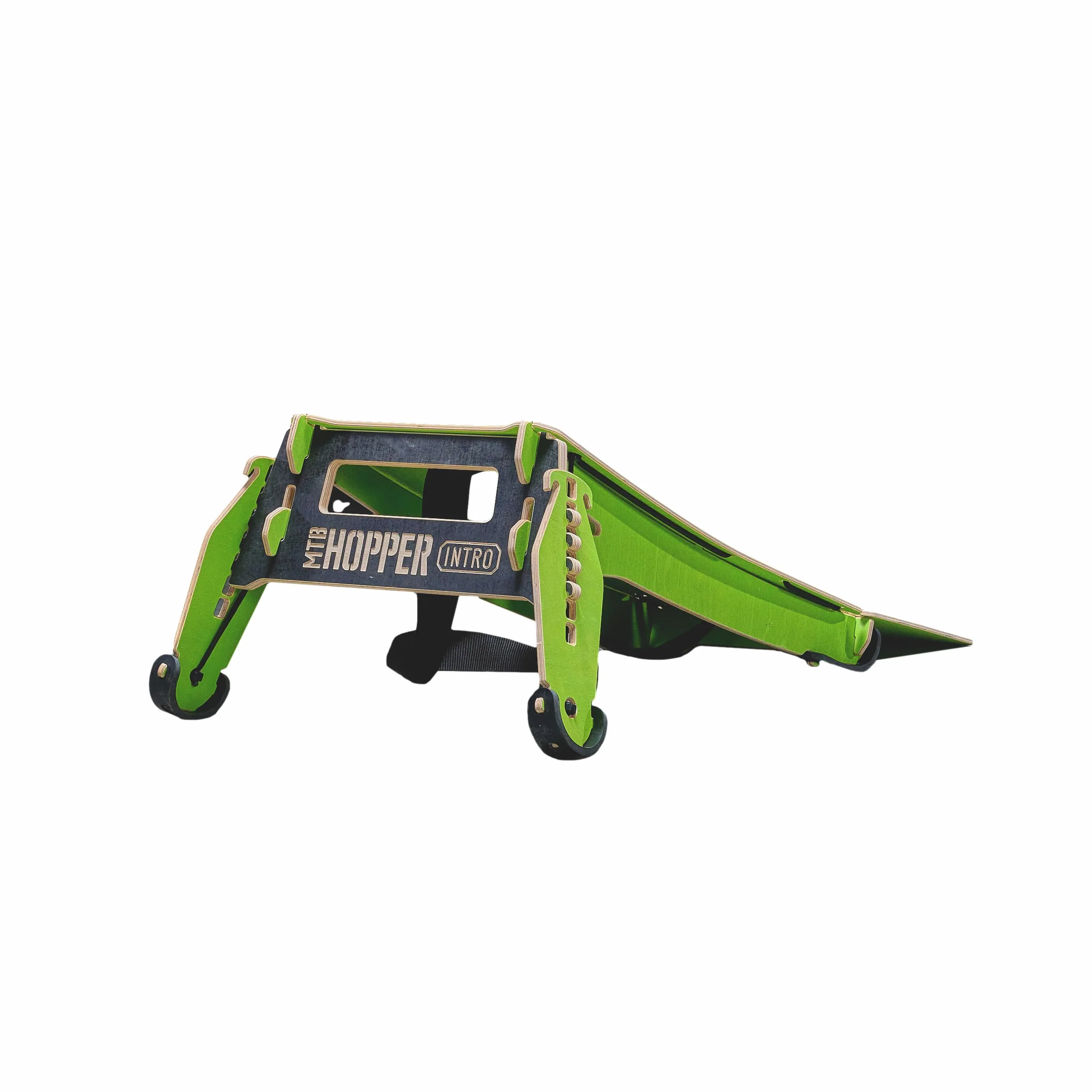 MTB Hopper Intro - Rampa di salto portatile per scooter, skateboard, BMX