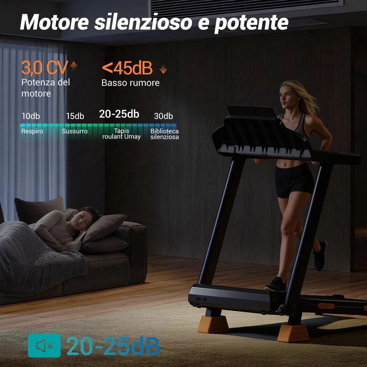 LONTEK Tapis Roulant Salvaspazio con Inclinazione 15%, Tapis Roulant Elettrico 12KM/H, Tapirulan Pieghevole da Casa con Motore da 3.0 HP e Display LED, Carico Massimo 136KG