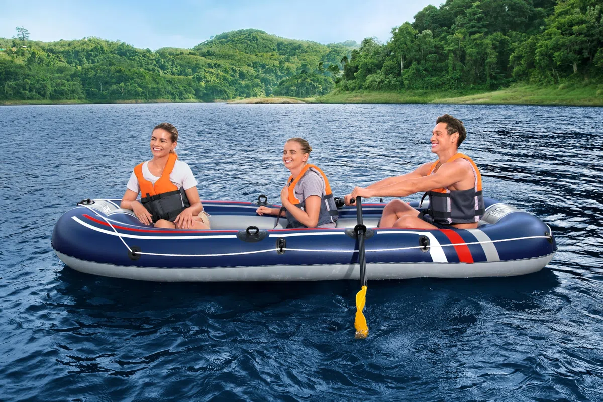 Bestway 61110-6 Gommone gonfiabile Treck, 3 persone